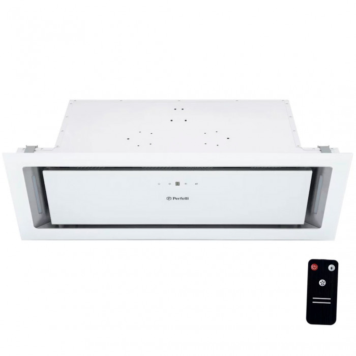 Витяжка повновбудована PERFELLI BISP 9673 WH 1000 LED Strip