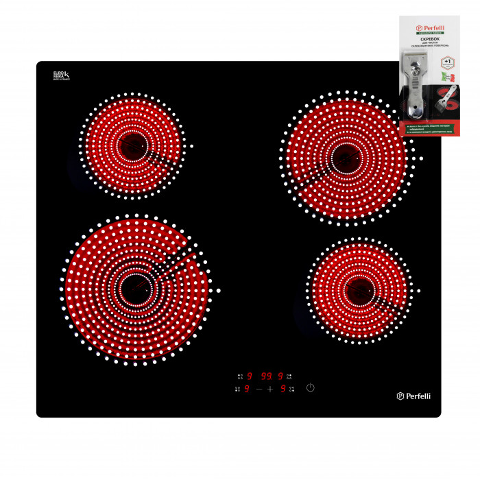 Поверхня склокерамічна PERFELLI VH 6123 BL