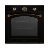 Духова шафа електрична PERFELLI VINTAGE 6A8N NERO