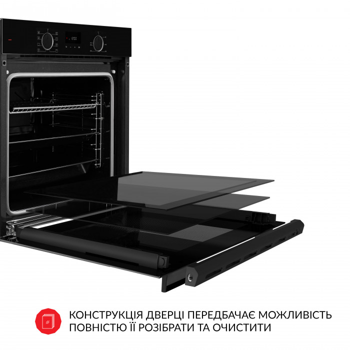 Духова шафа електрична WEILOR FDO6F8BK