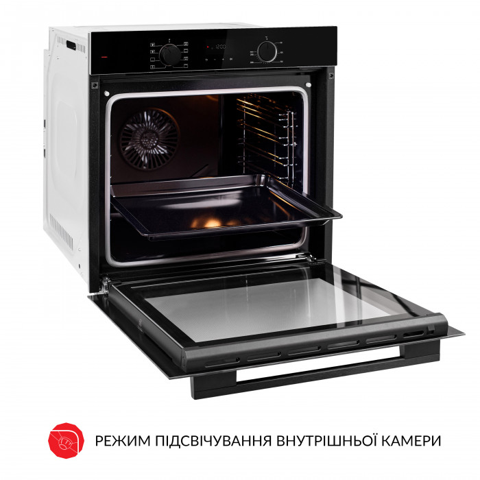 Духова шафа електрична WEILOR FDO6F8BK