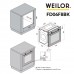 Духова шафа електрична WEILOR FDO6F8BK