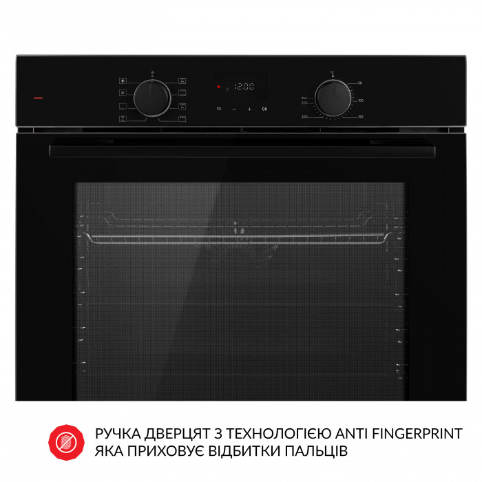 Духова шафа електрична WEILOR FDO6F8BK