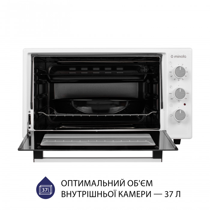 Електрична піч MINOLA FOE 3714 WH