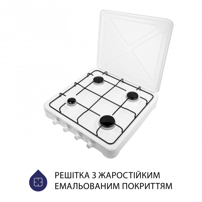 Настільна газова плита MINOLA TGH 400 WH