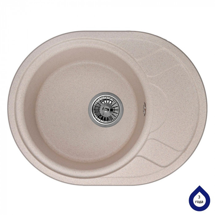 Мийка кухонна гранітна MOG 1145-58 Пісок MINOLA