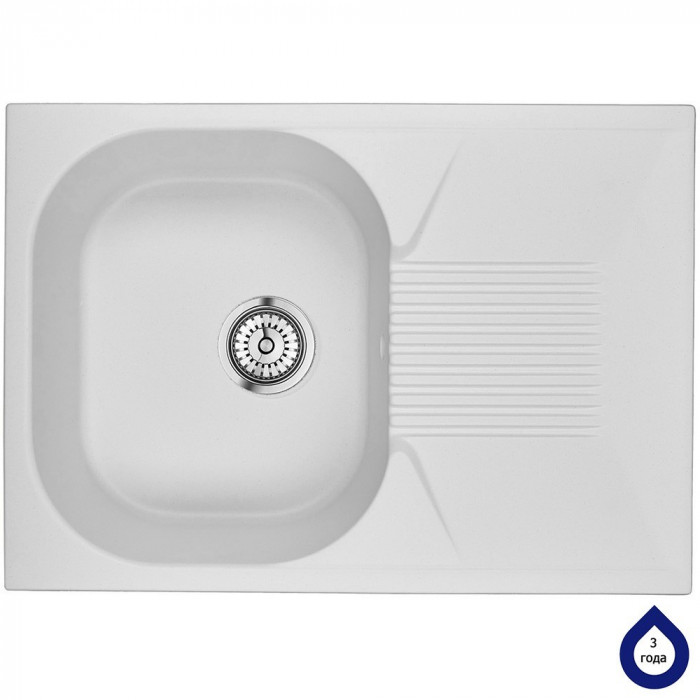 Мийка кухонна гранітна MPG 1150-69 Арктик MINOLA