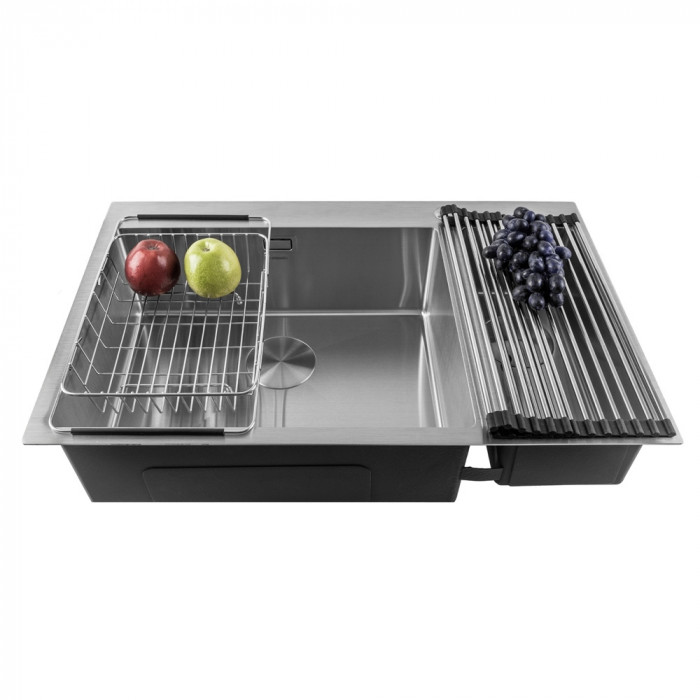 Мийка кухонна нержавіюча сталь MINOLA LAVIO SRZ 79354