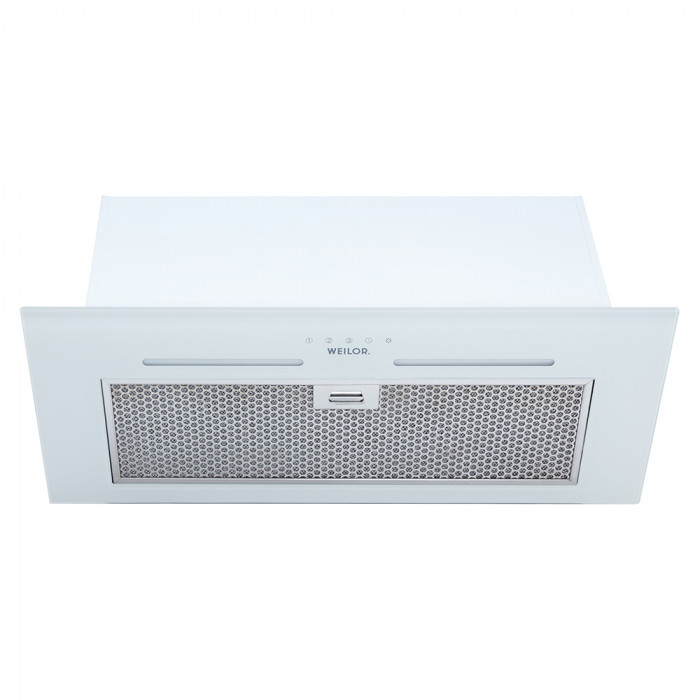 Витяжка повновбудована WEILOR PBS 72650 GLASS WH 1250 LED Strip