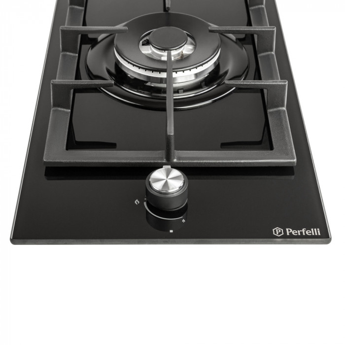 Поверхня газова Domino на склі PERFELLI HGG 31404 BL