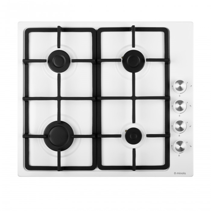 Поверхня газова на металі MINOLA MGM 615204 WH