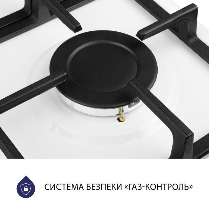 Поверхня газова на металі MINOLA MGM 615204 WH