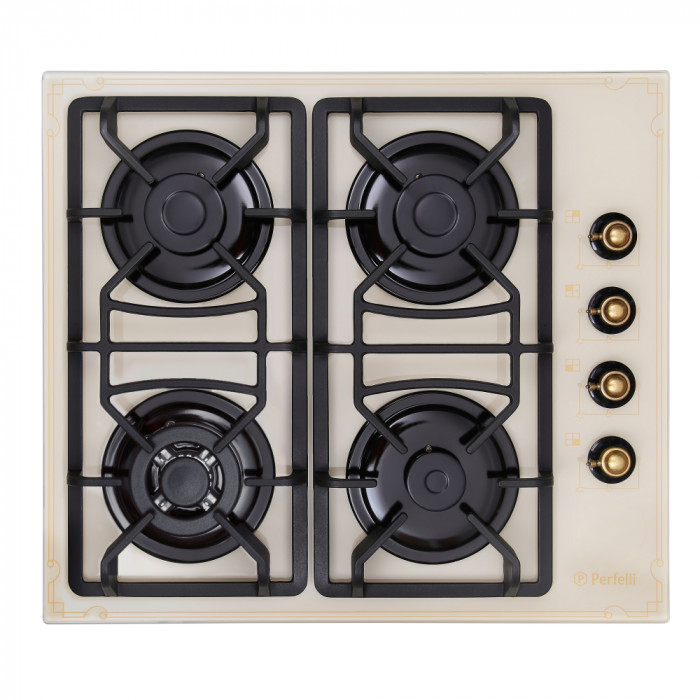 Поверхня газова на склі PERFELLI HGG 61724 IV ANTIQUE