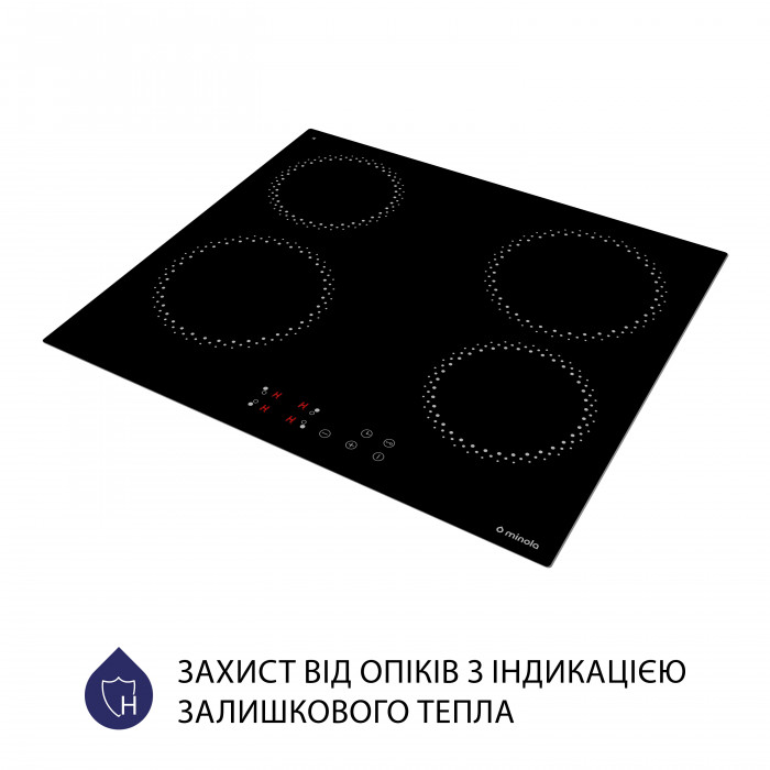 Поверхня склокерамічна MINOLA MVH 6030 KBL