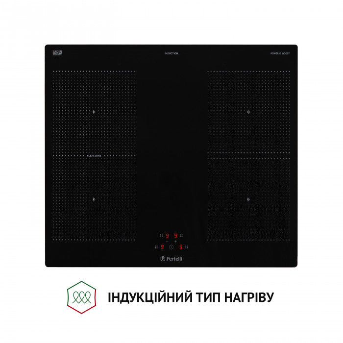 Поверхня індукційна PERFELLI HI 674 BL