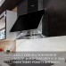 Витяжка декоративна похила PERFELLI RIVA NERO