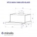 Витяжка телескопічна MINOLA HTLS 6634 BLF 1000 LED GLASS