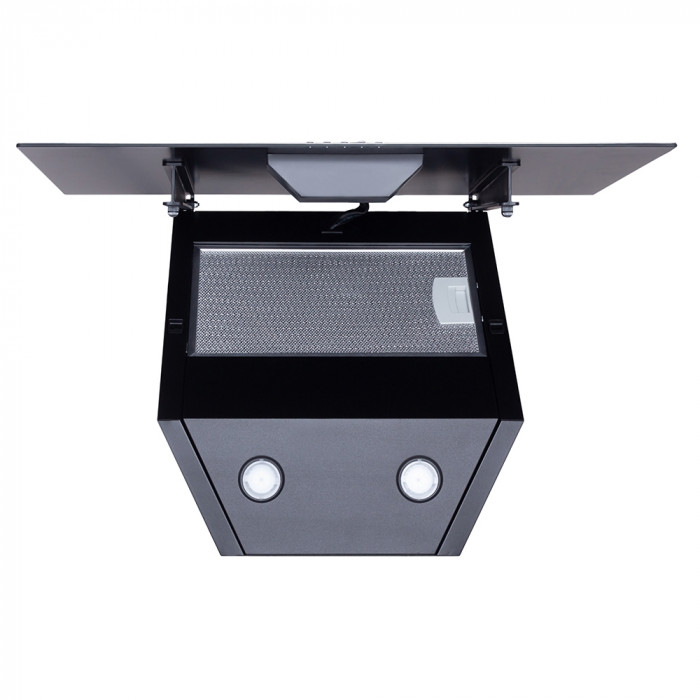 Витяжка декоративна похила MINOLA HDN 6202 BL/INOX 700 LED
