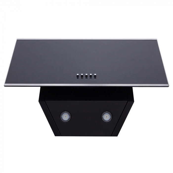 Витяжка декоративна похила MINOLA HDN 6202 BL/INOX 700 LED