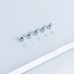 Витяжка декоративна похила MINOLA HDN 6202 WH/INOX 700 LED