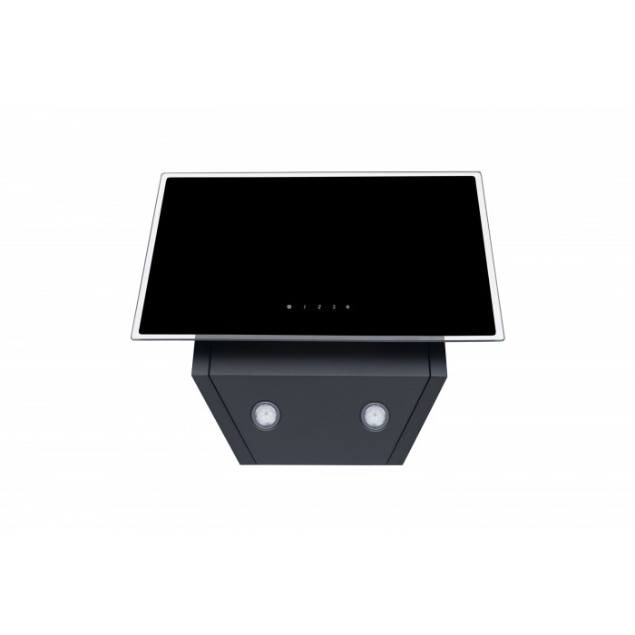 Витяжка декоративна похила PERFELLI DNS 6472 D 850 BL LED