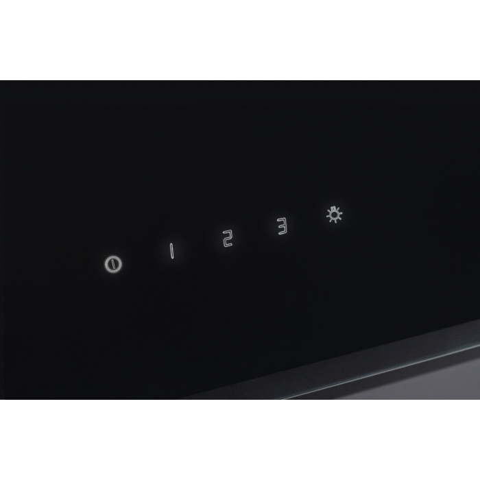 Витяжка декоративна похила PERFELLI DNS 6472 D 850 BL LED