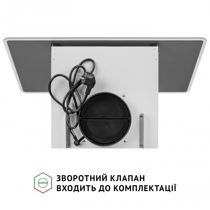 Витяжка декоративна похила PERFELLI VICCO 6HSR BIANCO