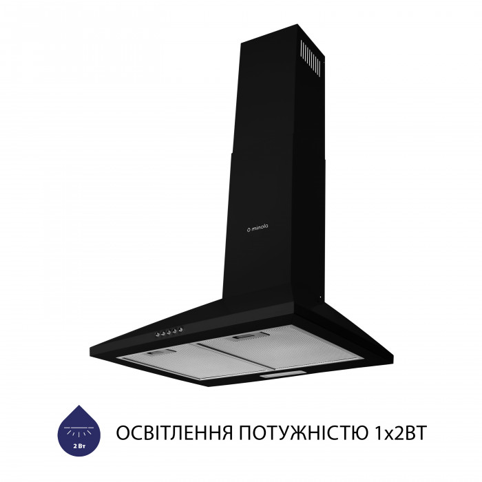 Витяжка купольна MINOLA HK 5614 BL 1000 LED