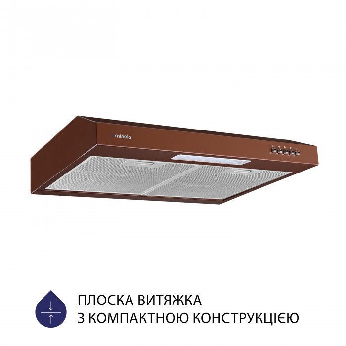 Витяжка плоска MINOLA HPL 512 BR