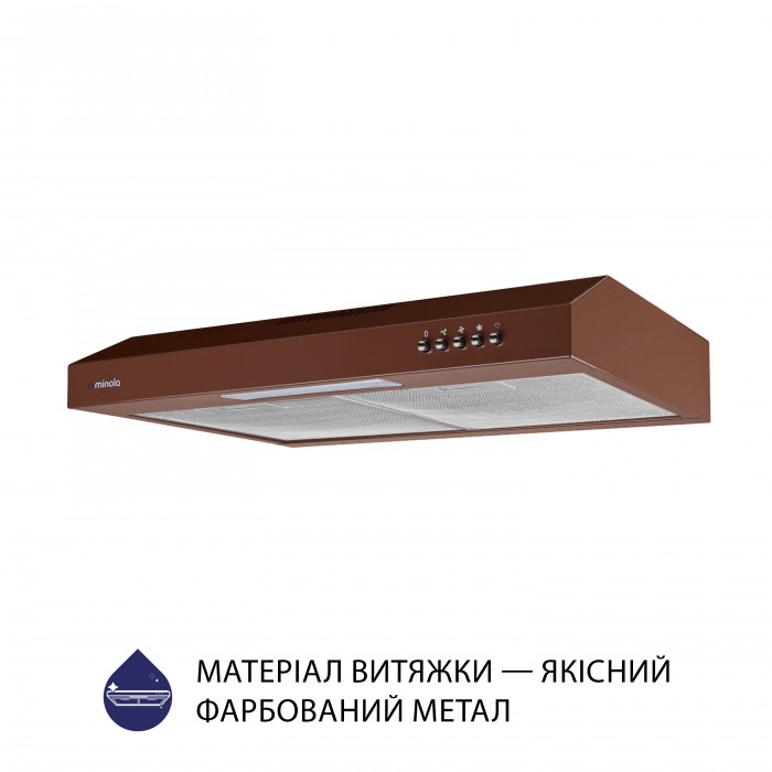 Витяжка плоска MINOLA HPL 512 BR