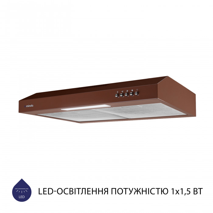 Витяжка плоска MINOLA HPL 512 BR
