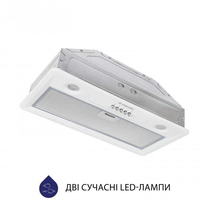 Витяжка повновбудована MINOLA HBI 5202 WH 700 LED
