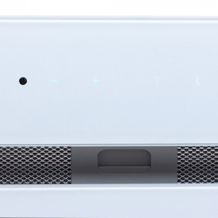 Витяжка повновбудована PERFELLI BISP 7873 WH LED Strip GLASS