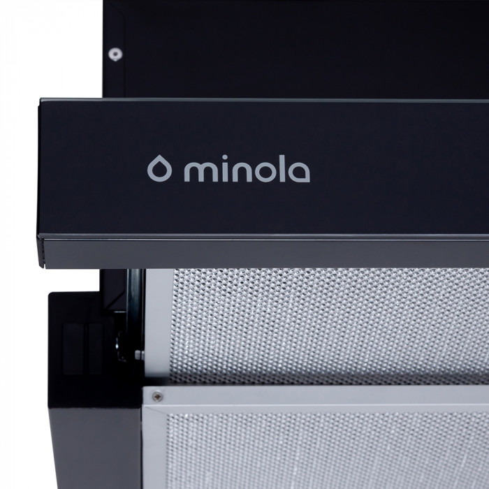 Витяжка телескопічна MINOLA HTL 6234 BL 700 LED GLASS