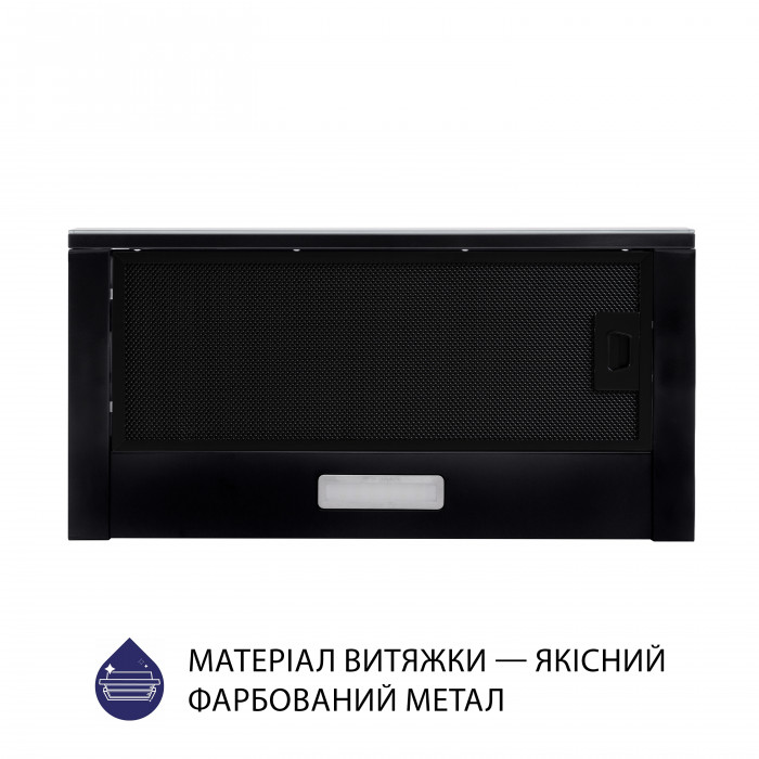Витяжка телескопічна MINOLA HTLS 6634 BLF 1000 LED GLASS
