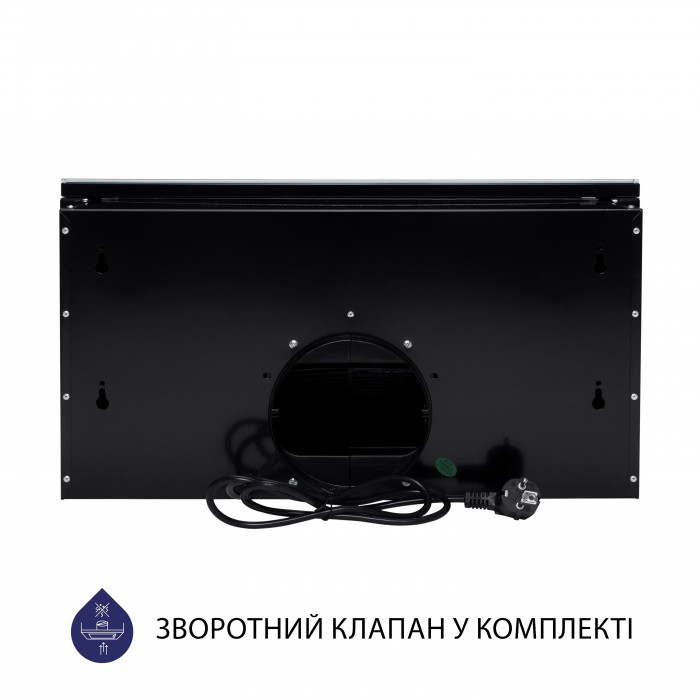 Витяжка телескопічна MINOLA HTLS 6634 BLF 1000 LED GLASS