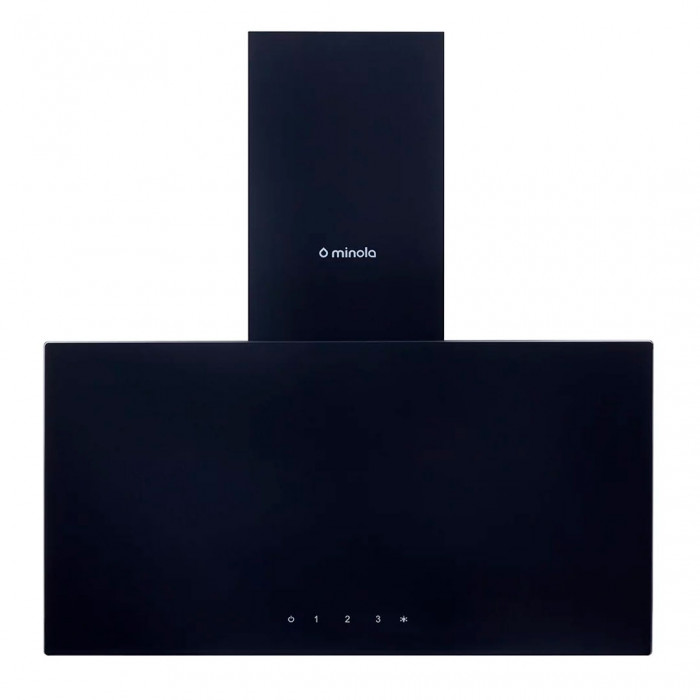 Витяжка декоративна похила MINOLA HVS 6444 BL 800 LED