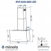 Витяжка декоративна похила MINOLA HVS 6444 BL 800 LED