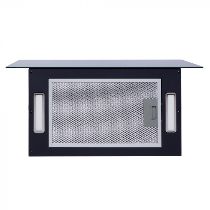 Витяжка декоративна похила MINOLA HVS 6444 BL 800 LED