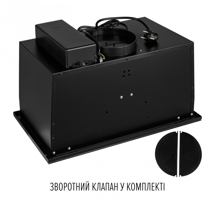 Витяжка повновбудована PERFELLI DESIGN FILINI 5 NERO SILENZIO