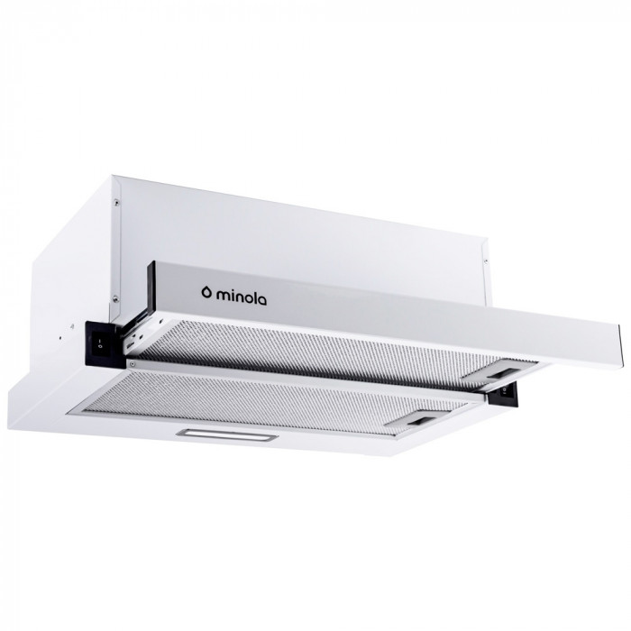 Витяжка телескопічна MINOLA HTL 5214 WH 700 LED