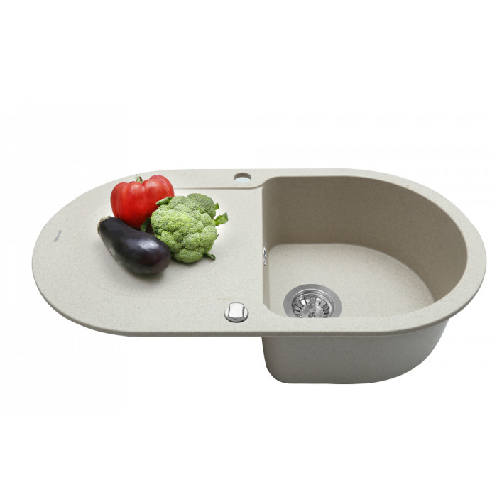 Мийка кухонна гранітна PERFELLI IZETTA OGI 114-78 SAND