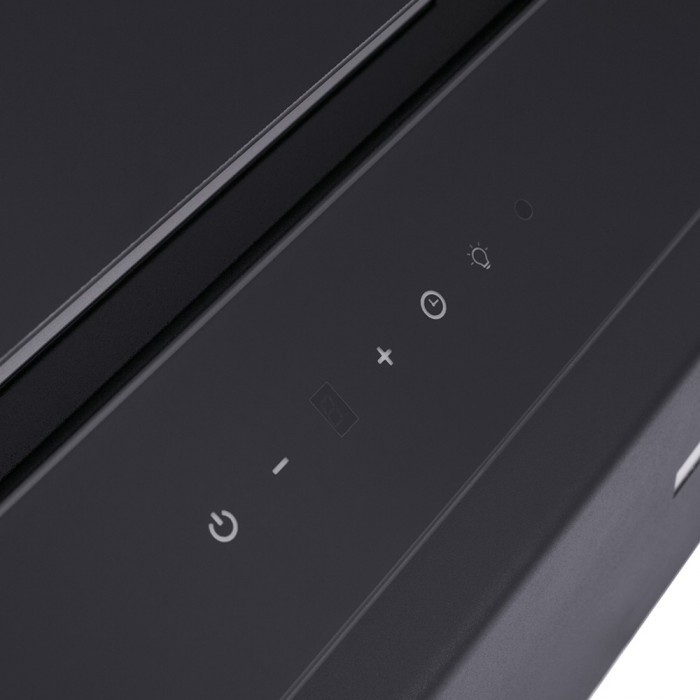 Витяжка декоративна похила PERFELLI DNS 6723 B 1100 BL LED Strip