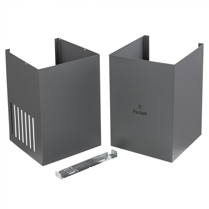 Витяжка декоративна похила PERFELLI DNS 6452 D 850 GR LED