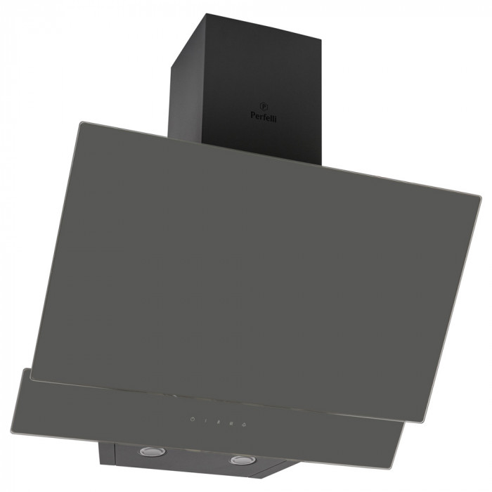 Витяжка декоративна похила PERFELLI DNS 6452 D 850 GR LED