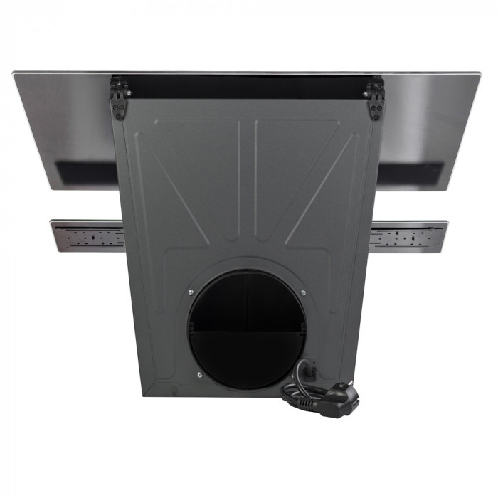 Витяжка декоративна похила PERFELLI DNS 6452 D 850 GR LED