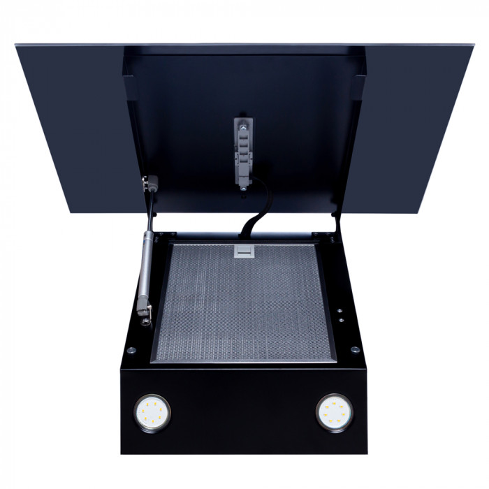 Витяжка декоративна похила PERFELLI DNS 6642 BL LED