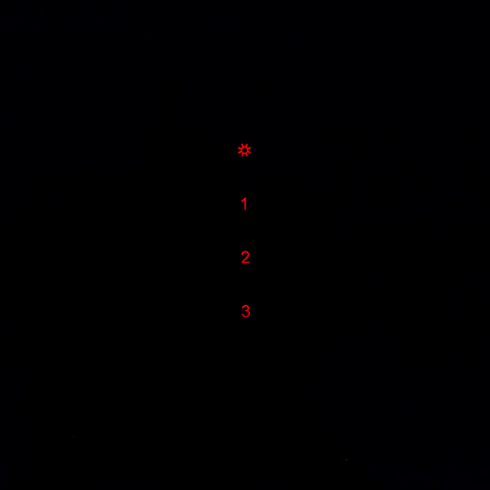 Витяжка декоративна похила PERFELLI DNS 6642 BL LED