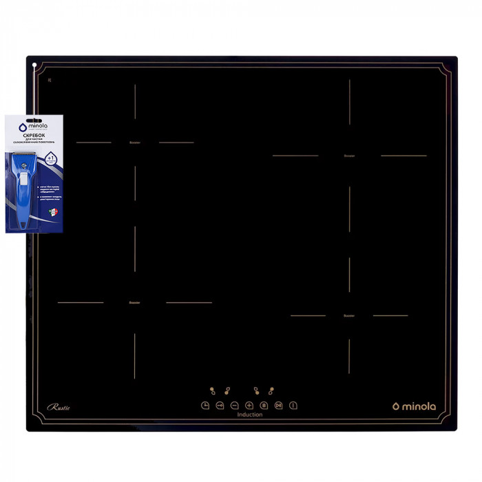 Поверхня індукційна MINOLA MI 60420 GBL RUSTIC