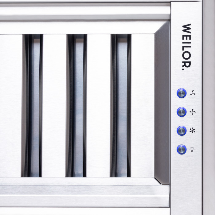 Витяжка повновбудована WEILOR PPE 5230 SS 1000 LED Strip